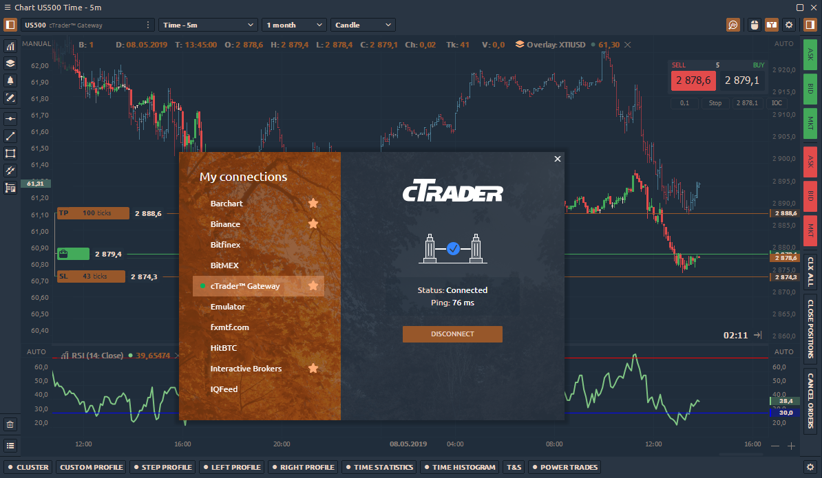 ctrader api 2.0 is ready for use in quantower platform
